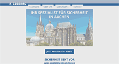 Desktop Screenshot of godding.de