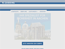 Tablet Screenshot of godding.de